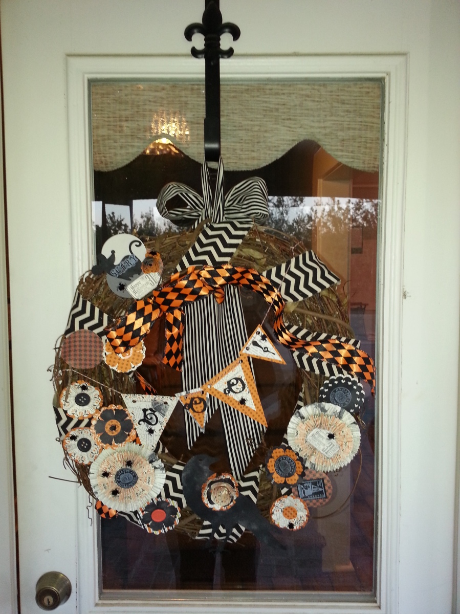 Alisa Betts Papercrafting Wreath Class